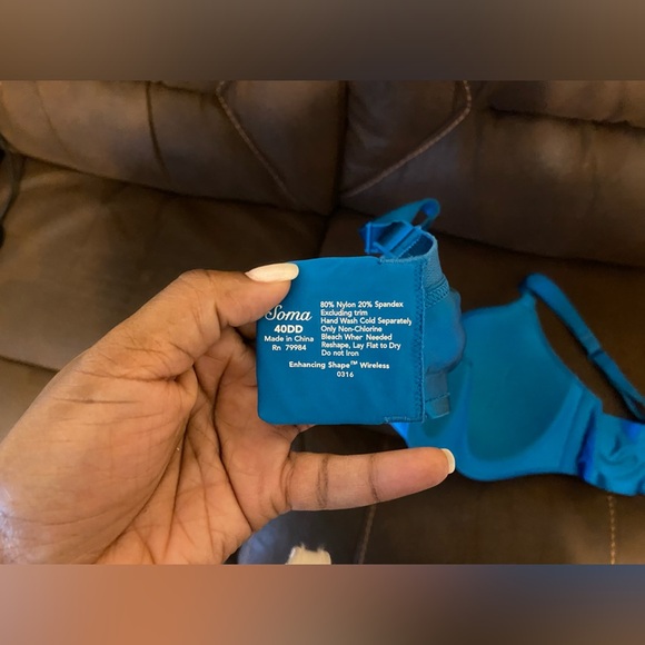 Soma Blue Bra - Picture 4 of 4